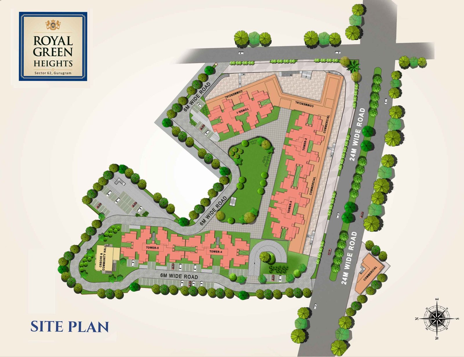 Royal-Green-Heights Site Plan