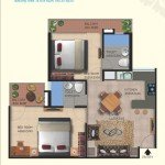 Lotus-Affordable-Housing-2-BHK-Floor-Plan