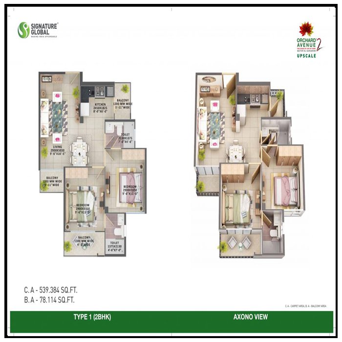Signature Global Orchard Avenue 2 Affordable Housing Sector 93 Gurgaon