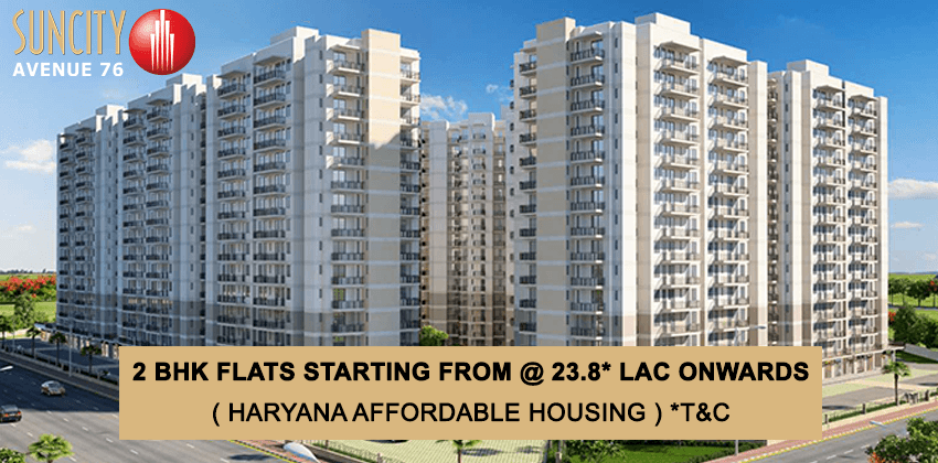 Suncity Avenue 76 Affordable Housing Sector 76 Gurgaon