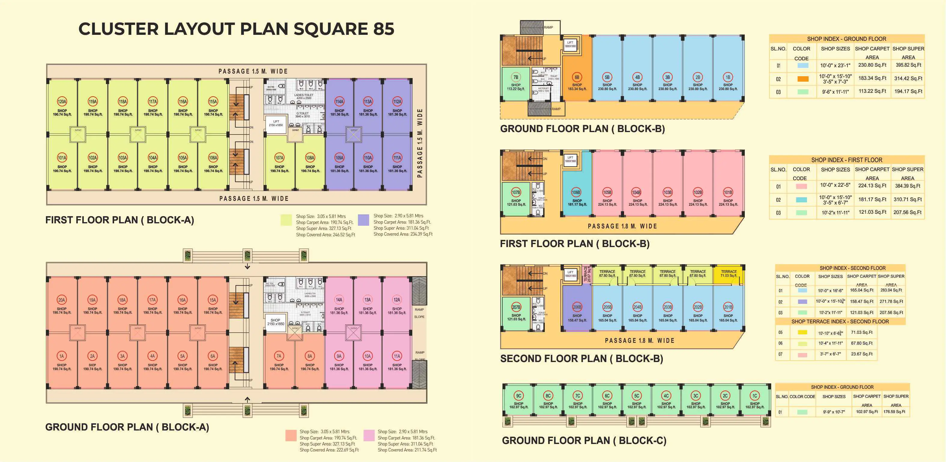 Pyramid Square 85 Site Plan