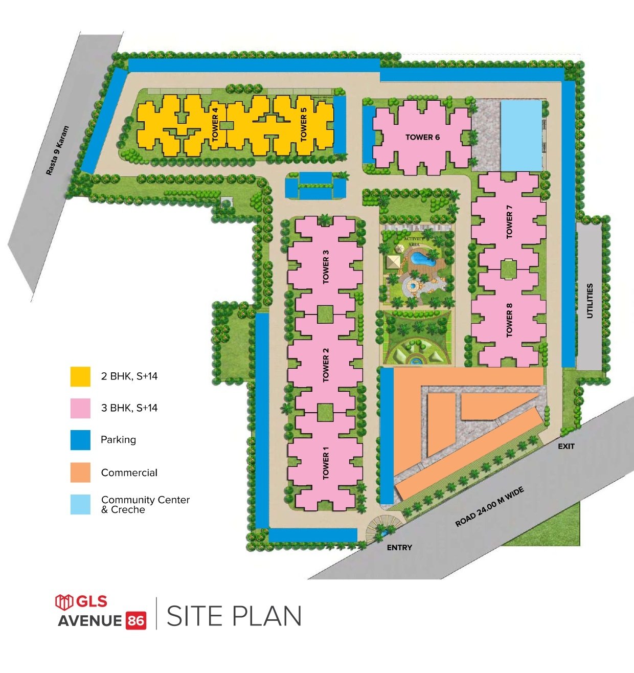 GLS Avenue 86 Site Plan