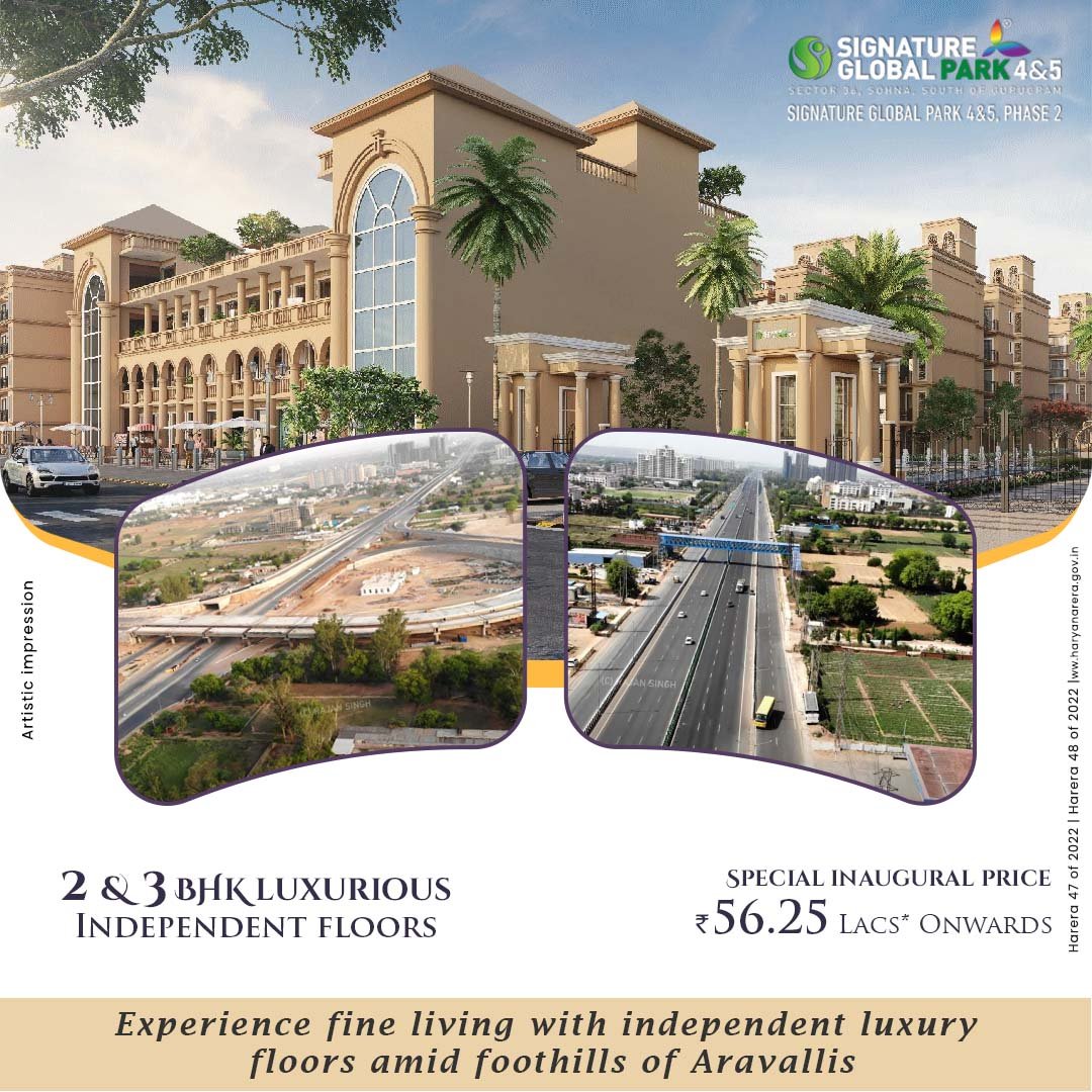 Signature Global Proxima 1 Affordable Housing Sector 89 Gurgaon