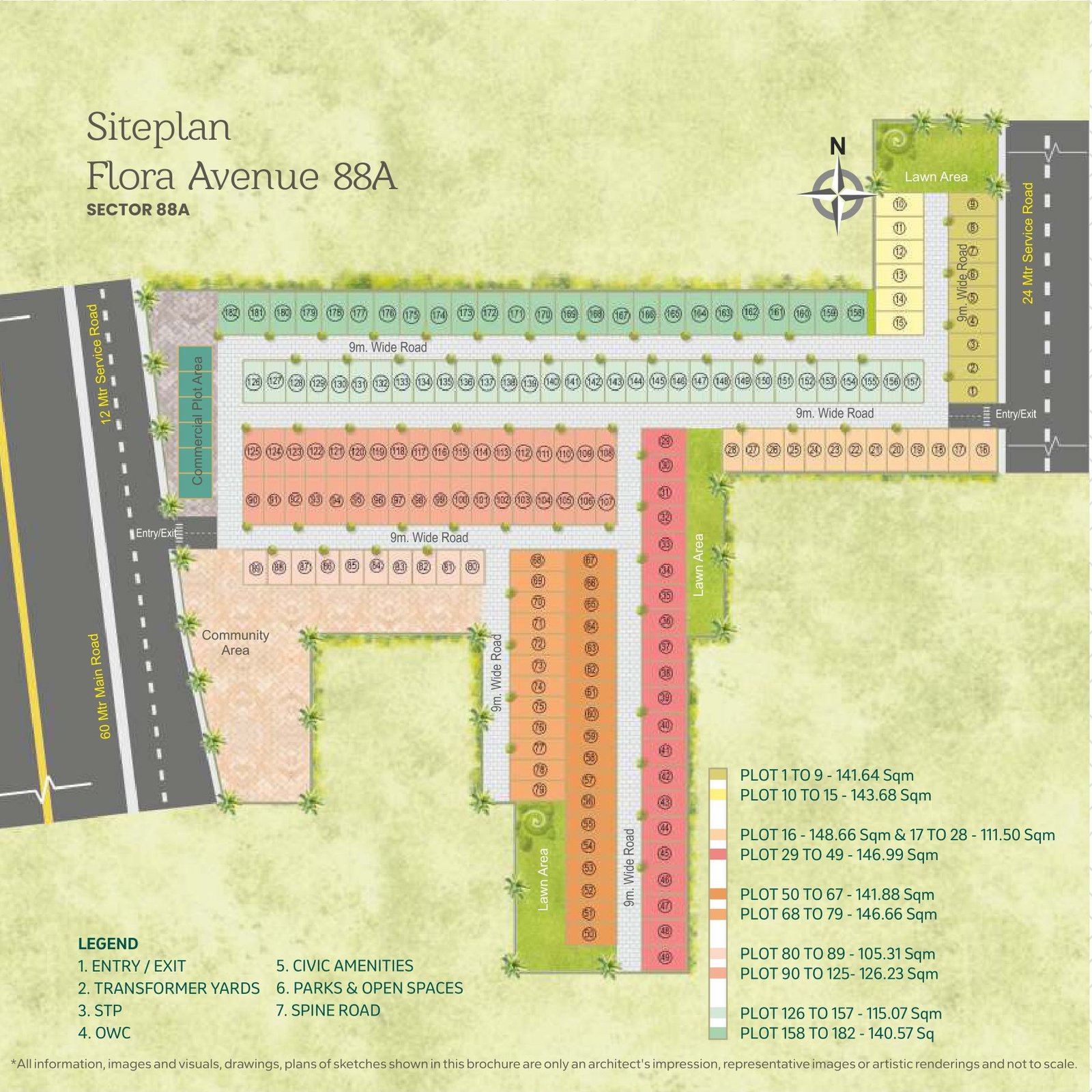 Breez Flora Avenue 88a Site Plan