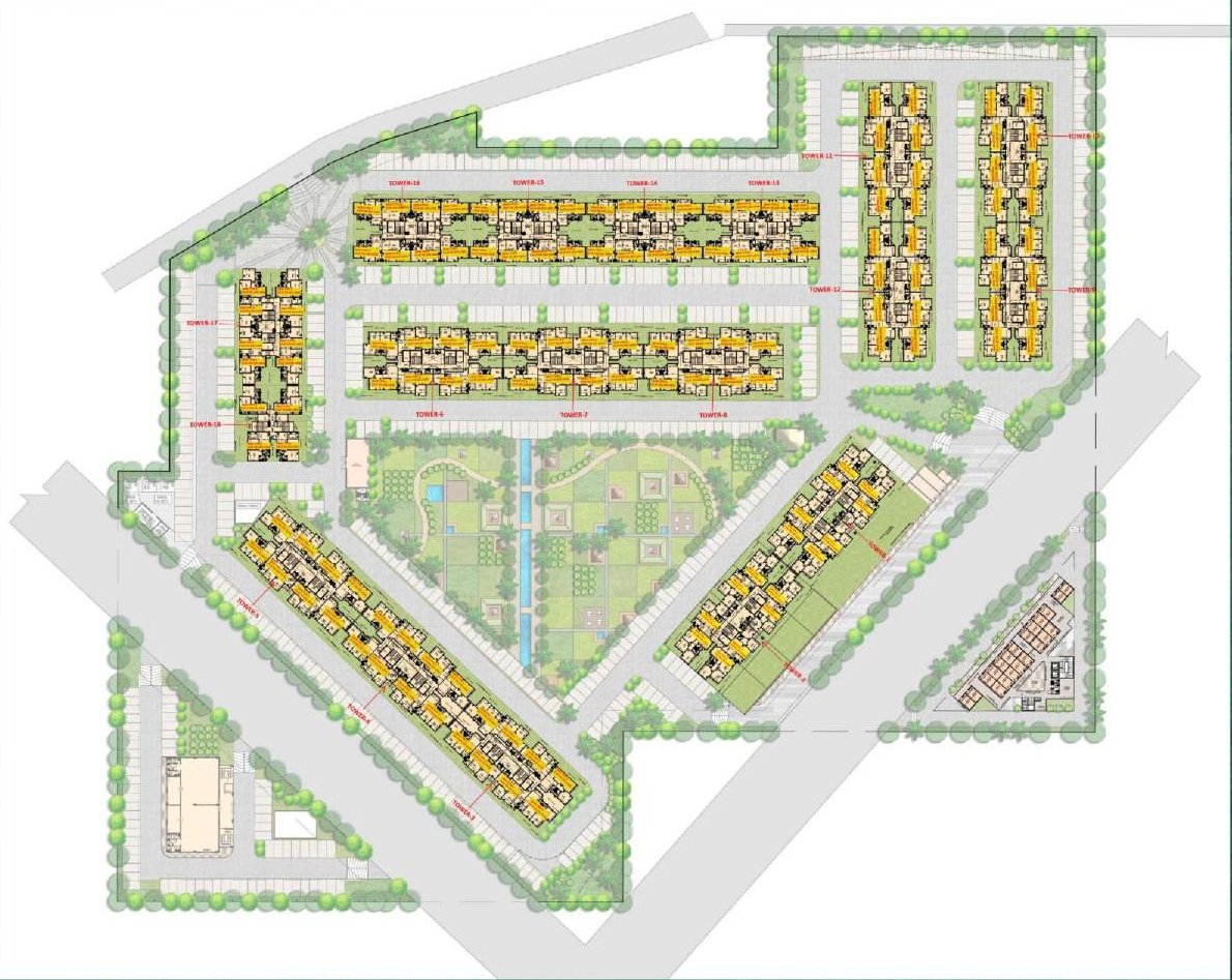 Ycon Platinum Heights Site Plan