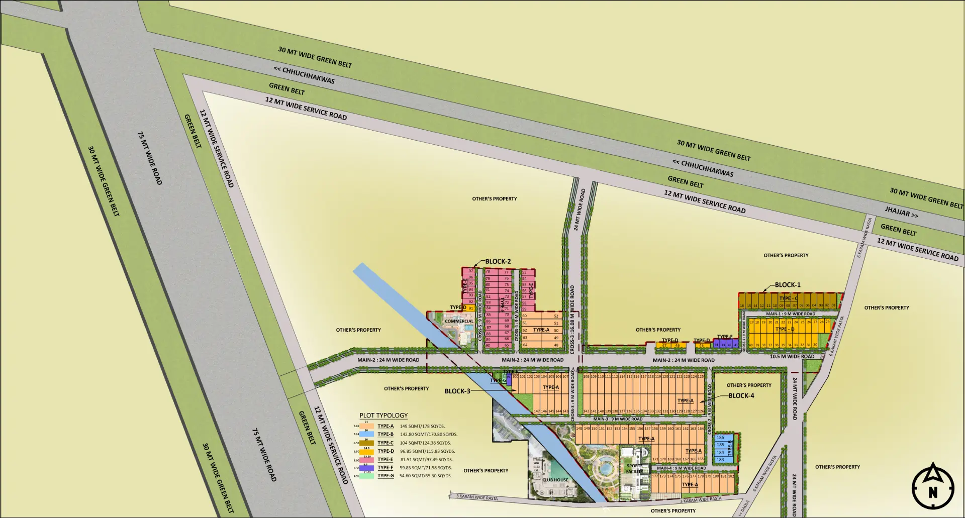 Anandam-ashiyana-ddjay-affordable-plots-sector-36-jhajjar-location-map