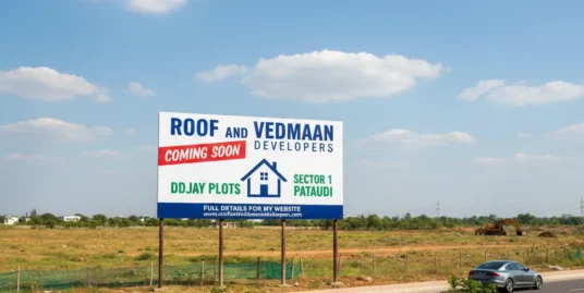 Roof Vedmaan DDJAY Affordable Plots Sector 1 Pataudi