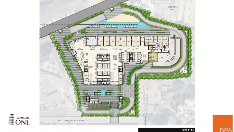 Landmark One Site Plan