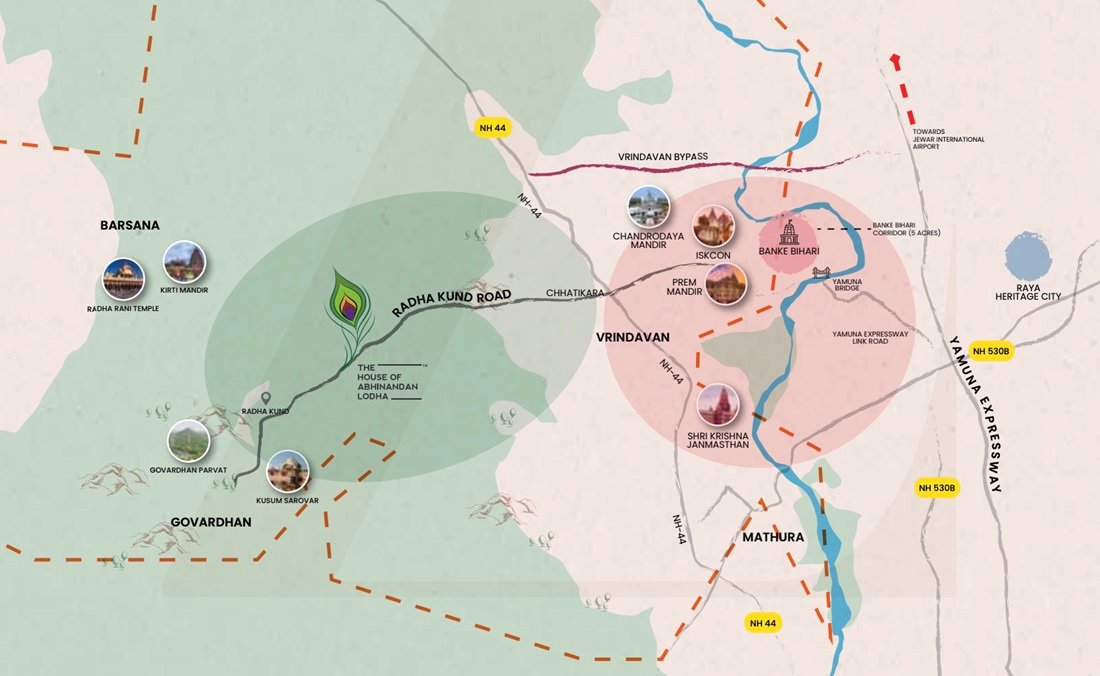 Codename S.e.z. Vrindavan Location Map