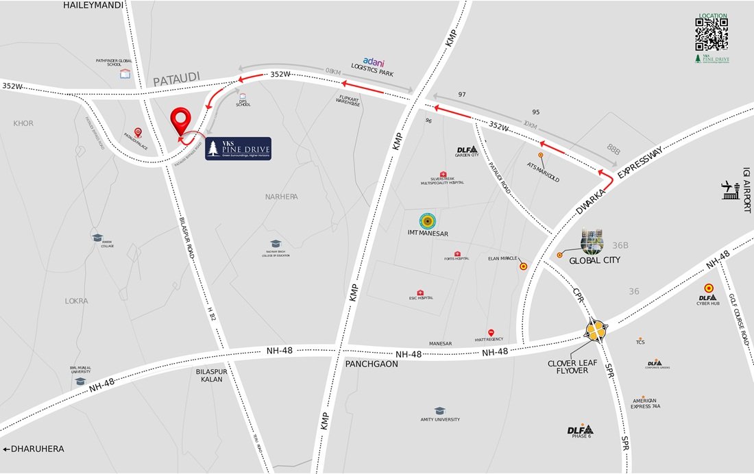 Vks Pine Floors Location Map