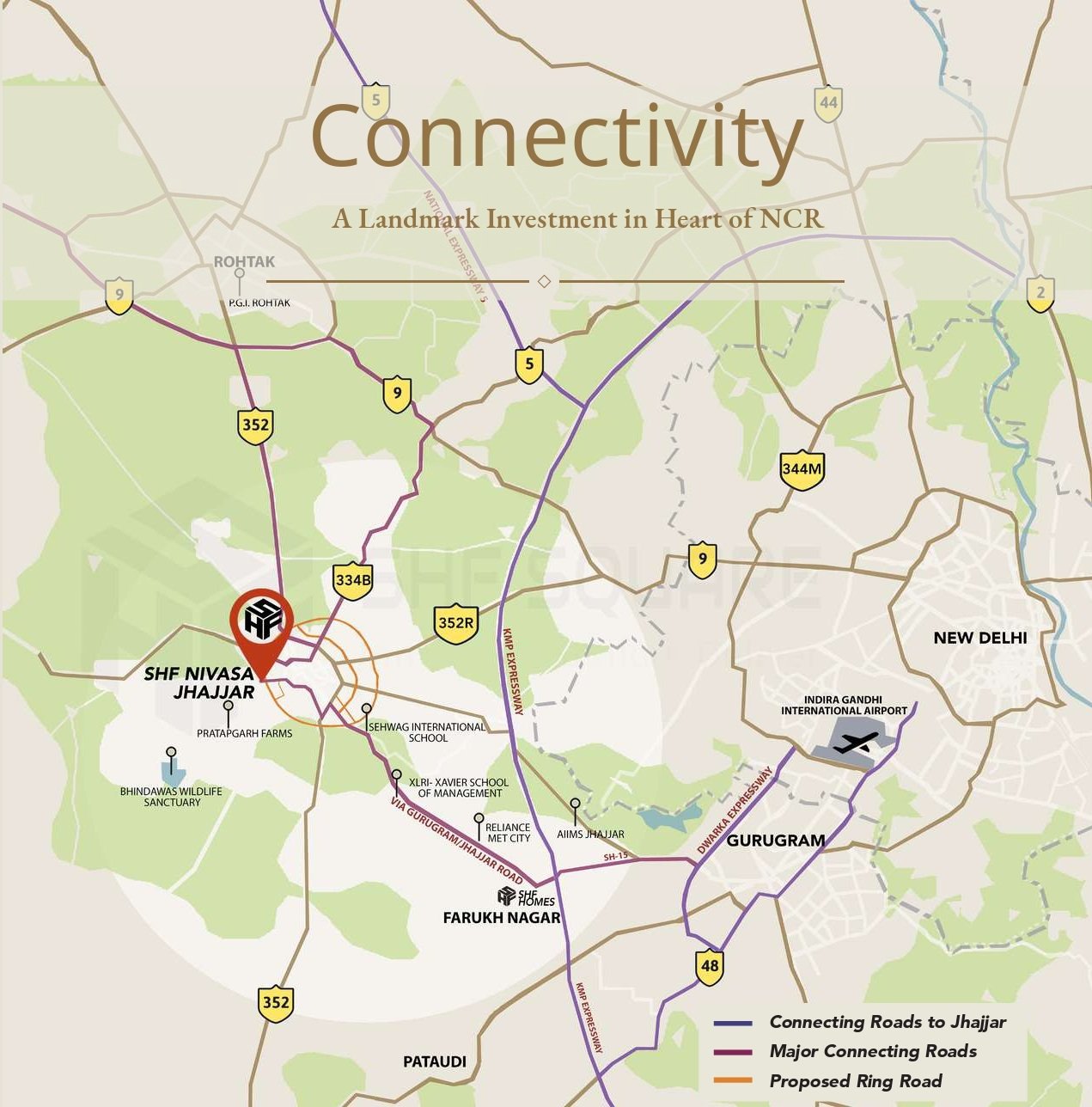 Shf Nivasa Location Map