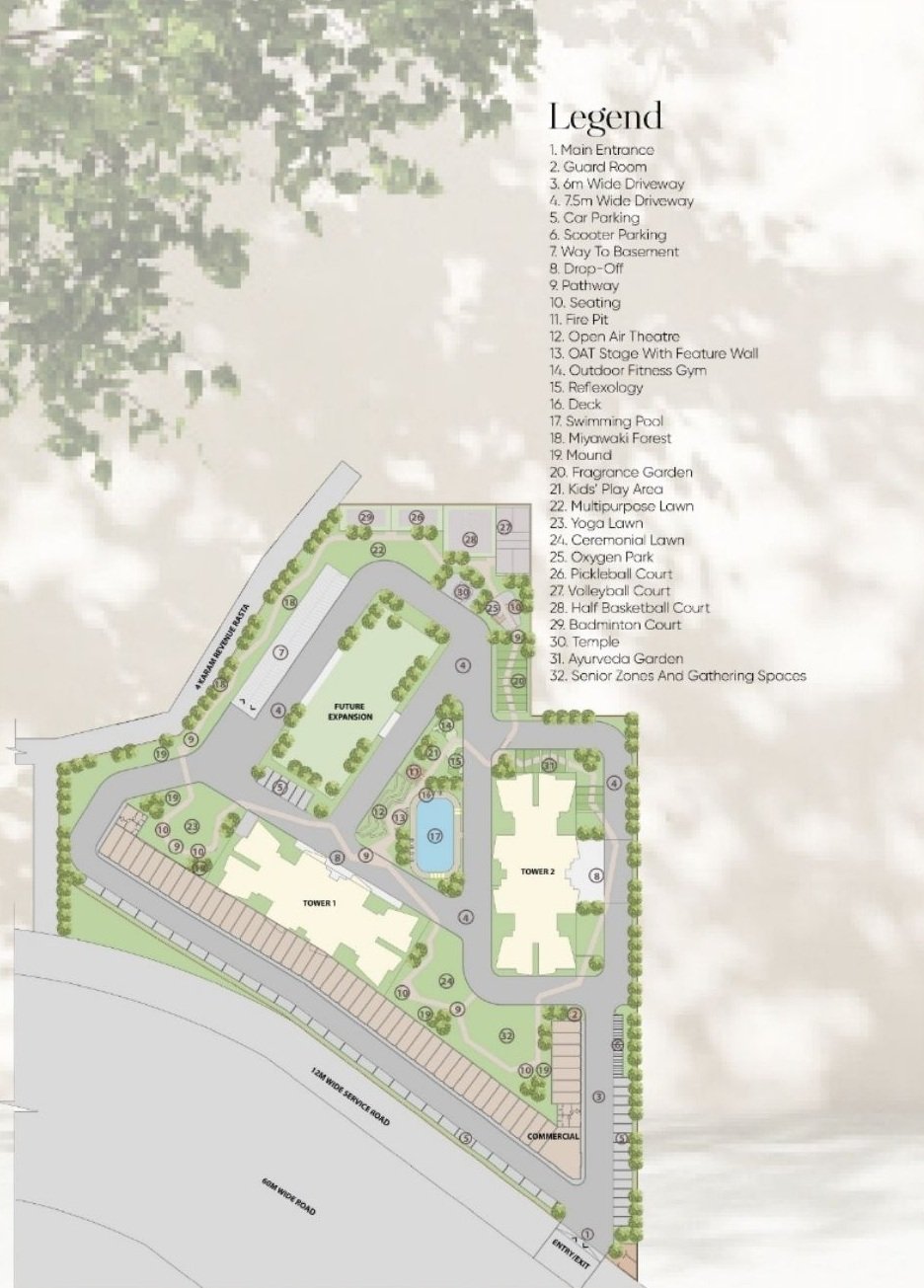 Wal Serenia 92 Master Plan
